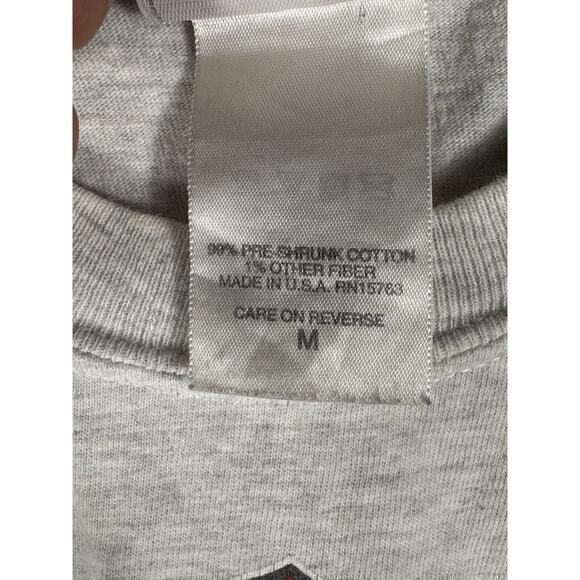 VTG 2002 Harley-Davidson Sleeveless T-Shirt USA Made R.K. Stratman Eagle Bike M - Picture 12 of 12